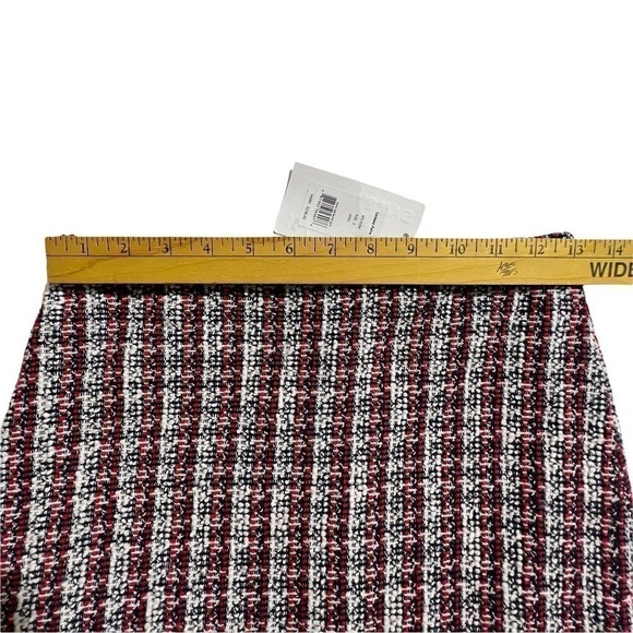 NWT WOMEN BAILEY/44 LAISSEZ FAIRE MULTI RED WHITE BLUE BOUCLE PENCIL SKIRT Small - Picture 8 of 10